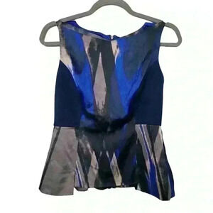 Tahari Fitted Peplum Blouse, XS